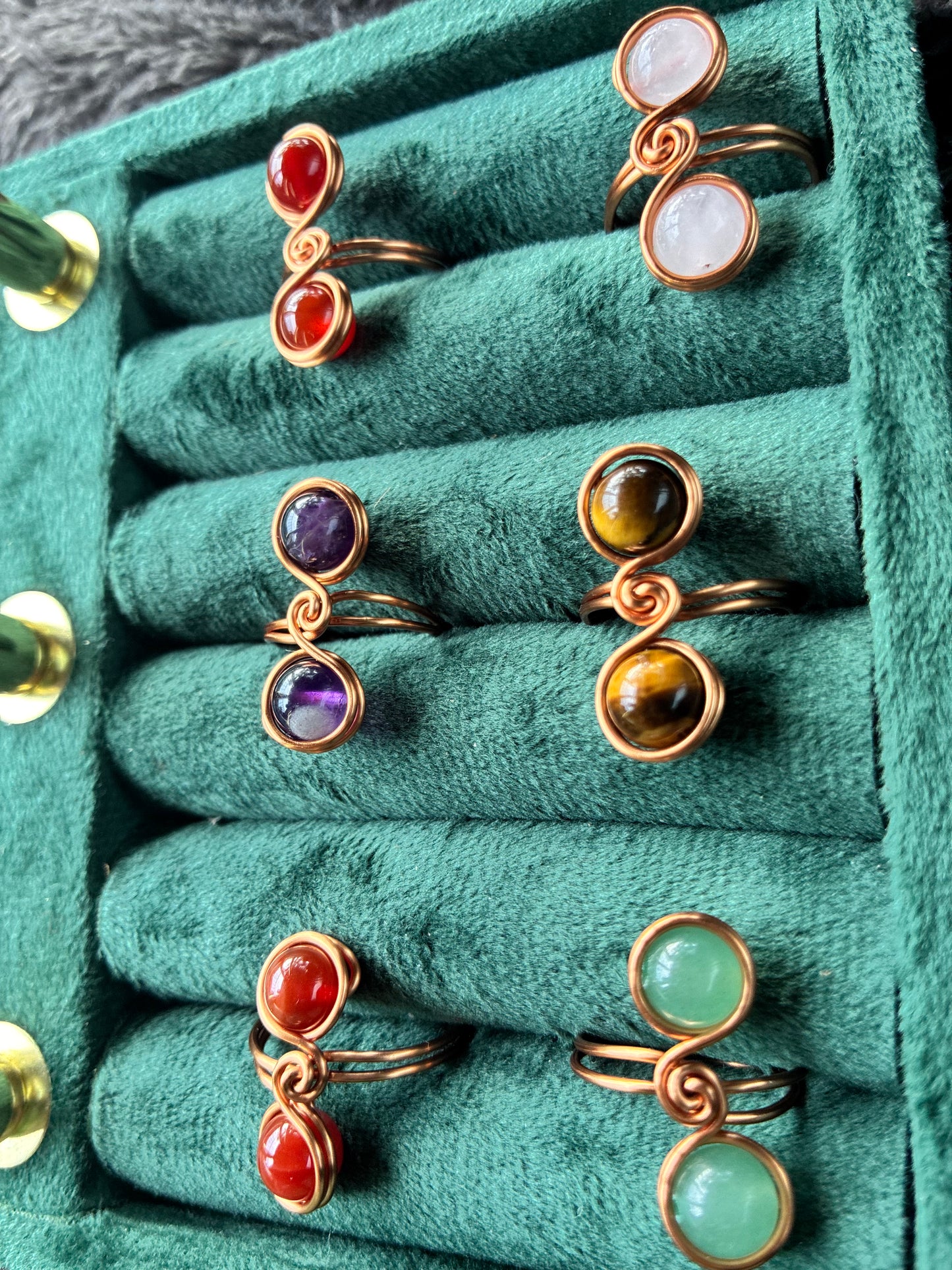 Enchanted Gemstone Rings