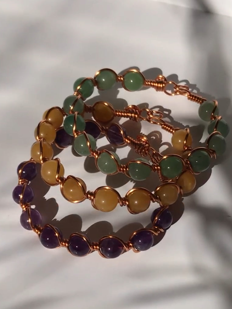 Enchanted Gemstone Braclet