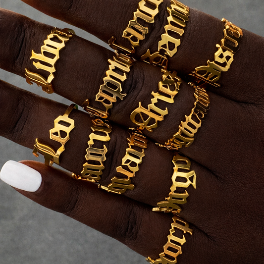 Cosmic Signature Zodiac Ring
