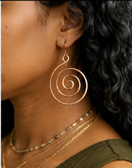 Alchemy Spiral Hoops