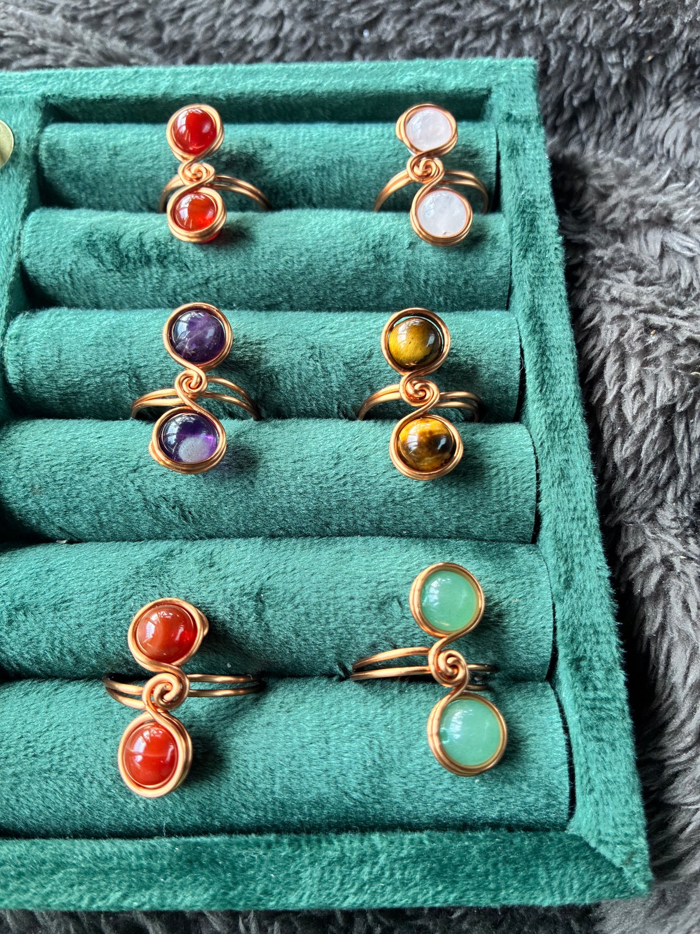 Enchanted Gemstone Rings