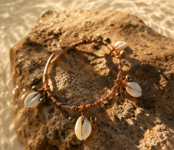 Cowrie Spirit Bangle