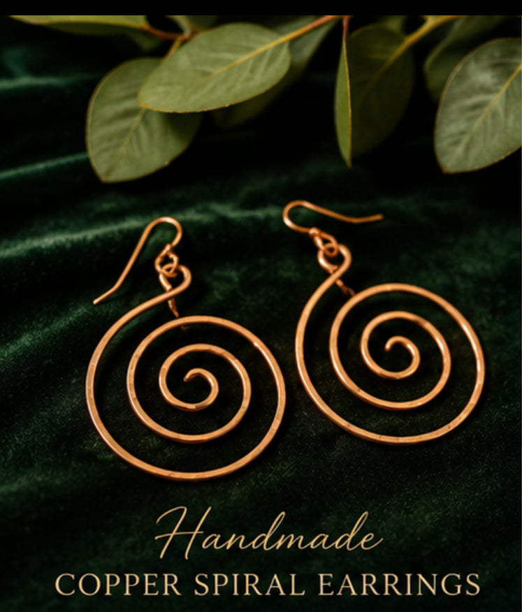 Alchemy Spiral Hoops